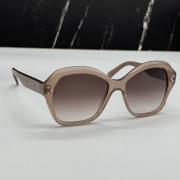 NEW CL40200I 45Z CELINE SUNGLASSES BROWN WOMEN EYEWEAR CELINE - Picture 10 of 13